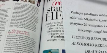 Vyriausybė teiks siūlymus dėl alkoholio reklamos žurnaluose