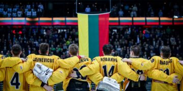 Ar sulauksime antros šventės „Žalgirio“ arenoje? Mūsų ledo ritulininkams – galimybė užsitikrinti auksą