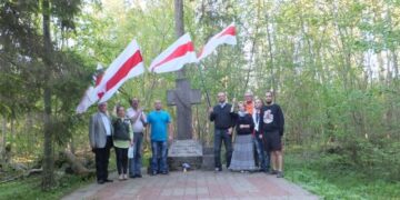 Baltarusijos opozicijos atstovai Biržuose paminėjo 155-as 1863 m. sukilimo metines