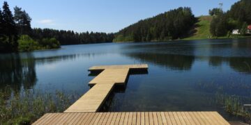 Naujas lieptas kviečia džiaugtis vasara ir nuostabiais gamtos vaizdais