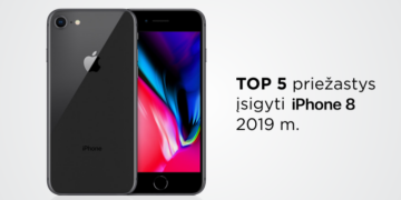 5 rimtos priežastys įsigyti „iPhone 8“ 2019 metais