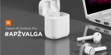 Belaidės ausinės „Xiaomi Mi AirDots Pro“: pigesnė „AirPods“ alternatyva? APŽVALGA
