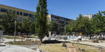 Panevėžio Laisvės aikštė. Gedimino Kartano nuotr.