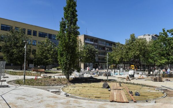 Panevėžio Laisvės aikštė. Gedimino Kartano nuotr.