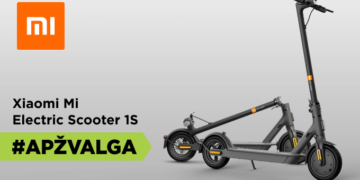 „Xiaomi Mi Electric Scooter 1S“ apžvalga [VIDEO]