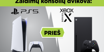 „PlayStation 5“ ar „Xbox Series X“? Viskas, ką žinome apie naujos kartos žaidimų konsoles