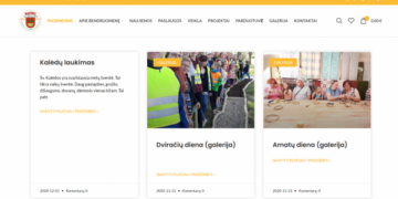 Naujoji Bajorų kaimo bendruomenės interneto svetainė skatina gyventojų verslumą
