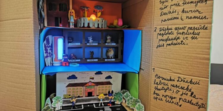 I-ąją vietą laimėjo Panevėžio pradinės mokyklos mokinė Liepa Ragauskaitė ir jos knygos „Baikšti šunytė“ vaizdo pristatymas