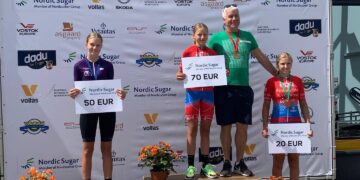 Panevėžio sporto centro dviratininkai pelnė prizines vietas