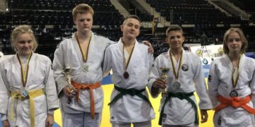 Dziudo sportininkai iš varžybų grįžo su apdovanojimais