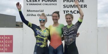 Tarptautinėse dviračių treko varžybose O. Baleišytė iškovojo du aukso medalius