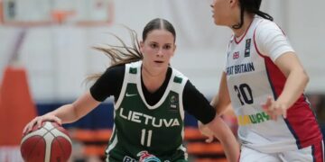 Panevėžio sporto centro krepšininkės su rinktine laimėjo penktąją vietą