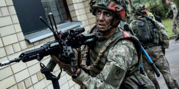 Aktyvios karinės pratybos Panevėžio mieste ir rajone