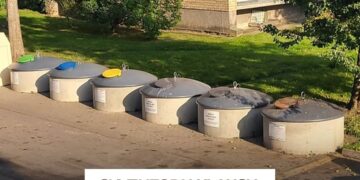 Utenos mieste esančių bendro naudojimo konteinerių priežiūra