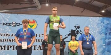 Panevėžio sporto centro sunkiaatlečiai skina medalius