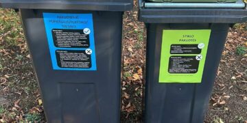 Ateinančią savaitę Švenčionėlių ir Švenčionių miestuose bus tuštinami individualūs popieriaus/plastiko/metalo pakuočių atliekų konteineriai