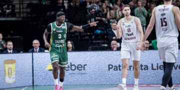 Be A. Trinchieri likęs „Žalgiris“ sunkiai nugalėjo panevėžiečius