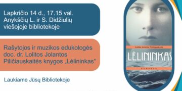 Anykščiuose: romano „Lėlininkas“ pristatymas tiems, kuriems svarbi istorija ir meilė