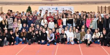 Pasveikinti Panevėžio sporto centro ugdytiniai ir jų treneriai