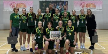 EGBL ture Panevėžio sporto centro krepšininkės su šalies komanda iškovojo sidabrą