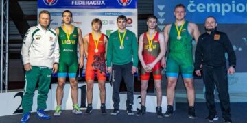 Panevėžio sporto centro ugdytiniai – šalies imtynių čempionato prizininkai