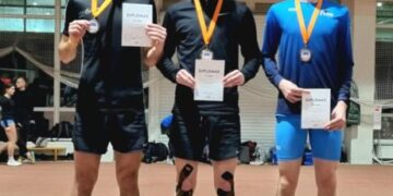 Iš jaunių lengvosios atletikos čempionato panevėžiečiai parvežė sidabrą