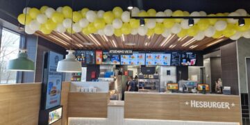 Kėdainių centre – naujas „Hesburger“ restoranas, investuota 1,4 mln. eurų