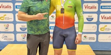 L. Vinskas – tarptautinių dviračių treko varžybų čempionas