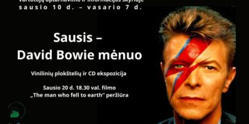 Anykščiuose: Sausis – David Bowie mėnuo