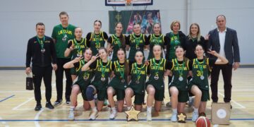 Krepšininkė Urtė Gurevičiūtė – viena geriausių šalies rinktinės žaidėjų