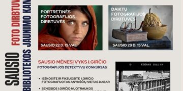 Foto dirbtuvės Anykščių bibliotekos jaunimo kampe