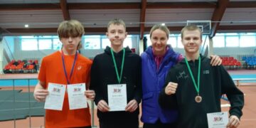 Panevėžio sporto centro lengvaatlečiams – medalių lietus