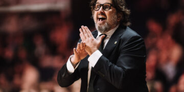 Kovai dėl titulo pasirengęs A. Trinchieri: „Žaisime prieš Bostono „Celtics“