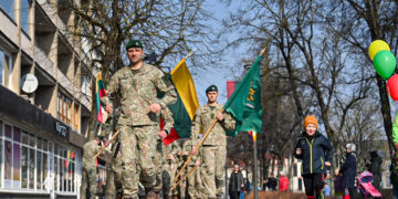 Panevėžys &scaron;venčia Lietuvos nepriklausomybės atkūrimo 35-metį