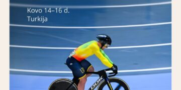 UCI treko Tautų taurės čempionate Lietuvai atstovaus Panevėžio sporto centro ugdytiniai