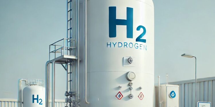 Vandenilio saugykla / DI KTU nuotr.