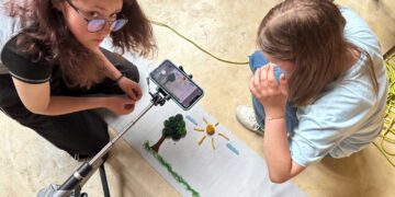 Ignalinoje – ypatingos vaikų sukurtos tekstilinės animacijos premjeros