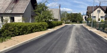 Švenčionyse užbaigti Beržų gatvės rekonstravimo darbai