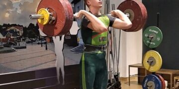 Sunkiaatletis T. Gasiūnas Lietuvos čempionate iškovojo bronzą ir pasiekė rekordą