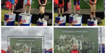 Pergalingai pradėtos Lietuvos triatlono taurės varžybos