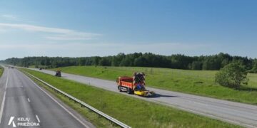 Keliuose – mobilūs smūgio slopintuvai