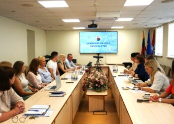 Ukmergėje su komanda lankėsi Socialinės apsaugos ir darbo viceministrė