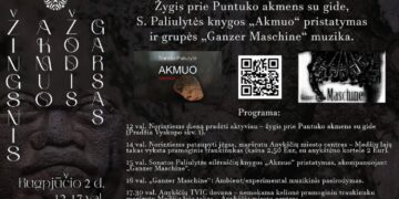 Eksperimentinis hepeningas Anykščiuose: Žingsnis. Akmuo. Žodis. Garsas