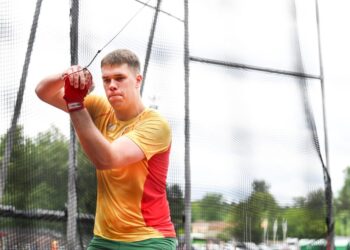 Lengvaatletis P. Binkys Baltijos šalių čempionate iškovojo sidabrą