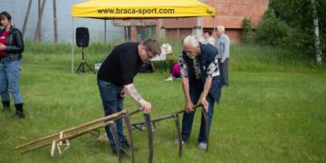 Daugėliškio krašte  varžėsi šienpjoviai