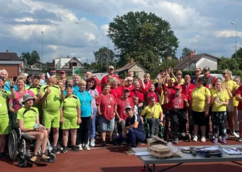 Radviliškiečiai garbingai pasirodė Bauskės žmonių su negalia sporto festivalyje
