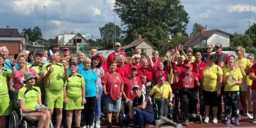 Radviliškiečiai garbingai pasirodė Bauskės žmonių su negalia sporto festivalyje