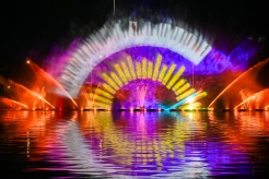 Keičiasi Senvagės fontano vaizdo projekcijų laikas