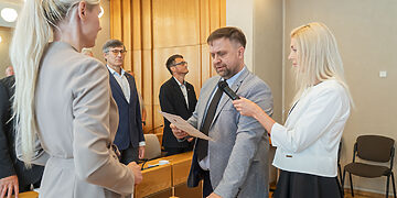 Prisiekė naujas Panevėžio miesto tarybos narys