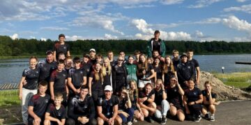 Įspūdingas Panevėžio sporto centro irkluotojų pasirodymas